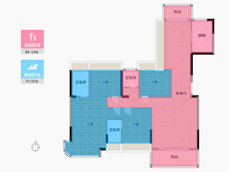 广东省-韶关市-丹霞新城-141.51-户型库-动静分区