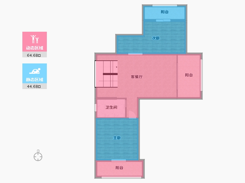 广东省-惠州市-富力南昆山温泉养生谷-98.80-户型库-动静分区