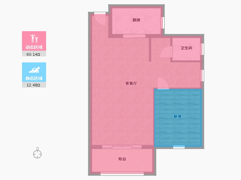 湖南省-邵阳市-毅丰状元府-66.02-户型库-动静分区