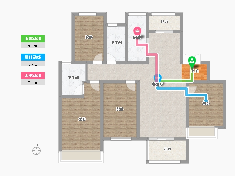 河南省-平顶山市-建业公园里-114.00-户型库-动静线