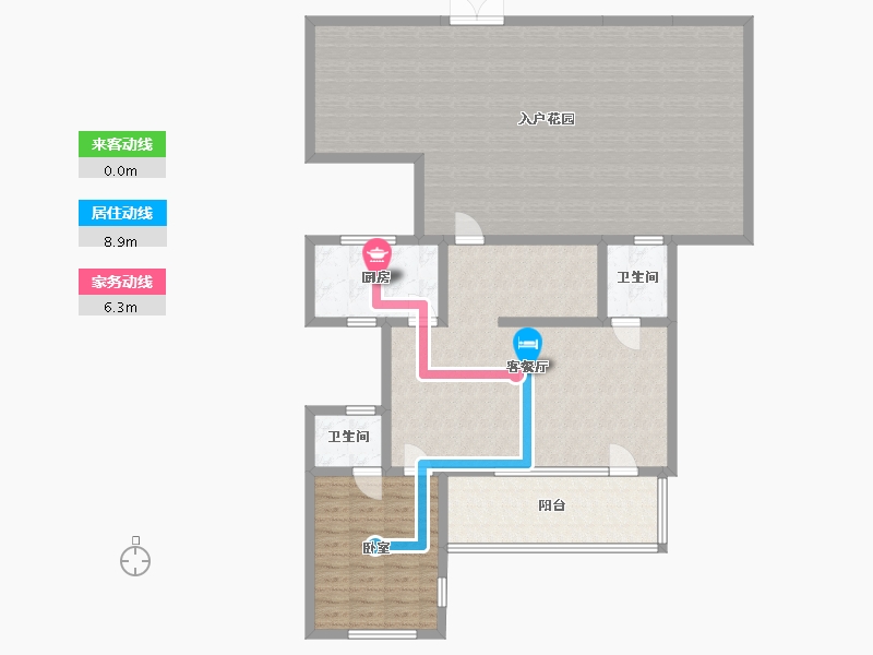 山西省-太原市-官山园著-137.74-户型库-动静线