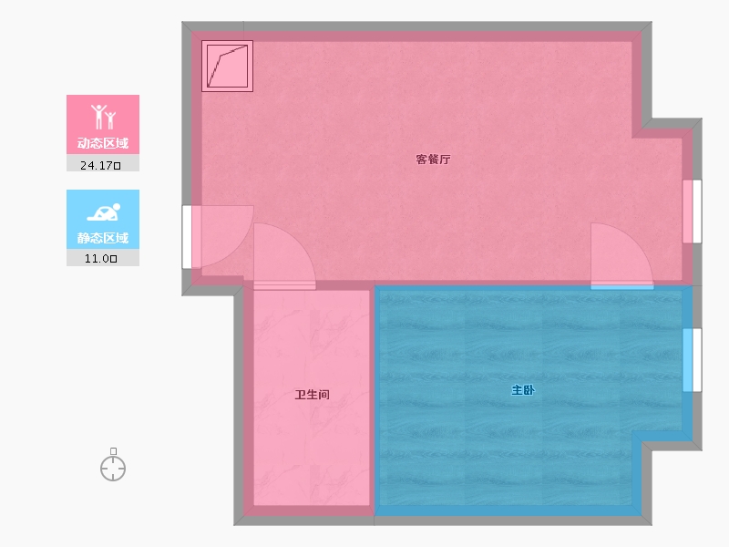 湖南省-长沙市-长沙恒大誉府-31.25-户型库-动静分区