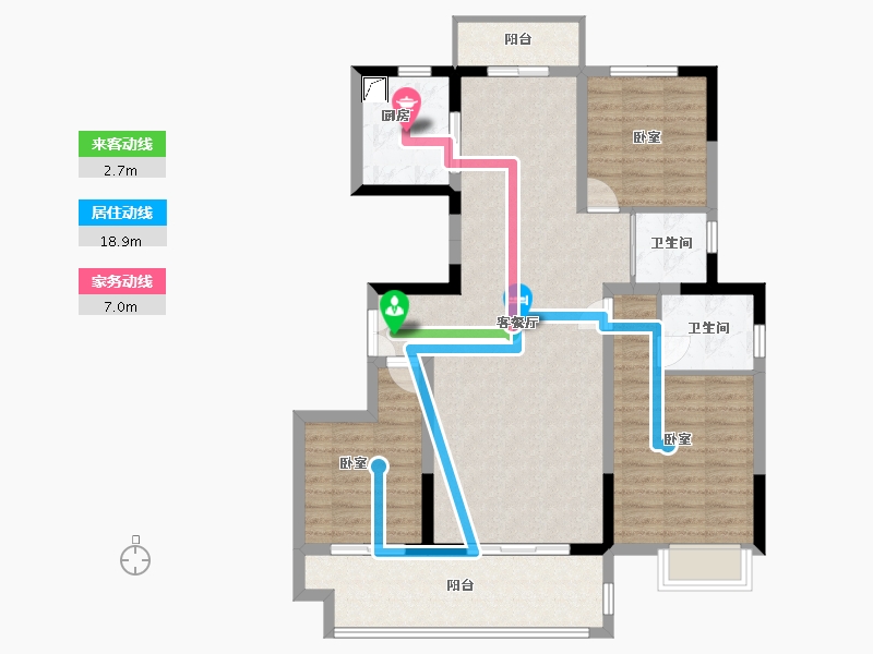 河南省-商丘市-万宝首府-101.63-户型库-动静线