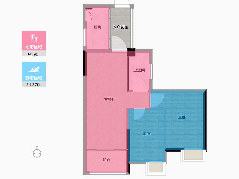 广东省-广州市-大夫山尚东-63.01-户型库-动静分区