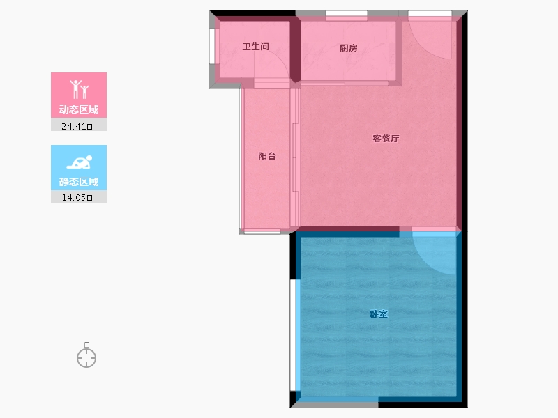 湖南省-怀化市-嘉丰广场-34.45-户型库-动静分区