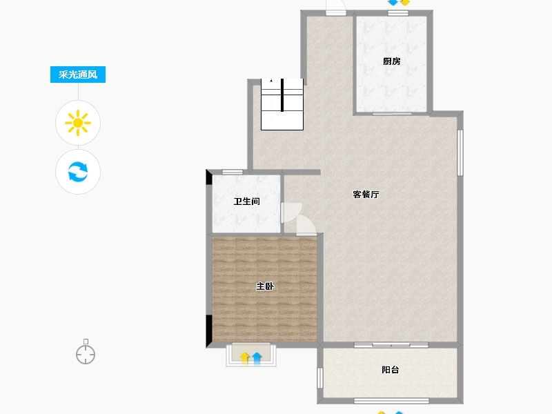 湖南省-长沙市-绿城高尔夫小镇-146.00-户型库-采光通风