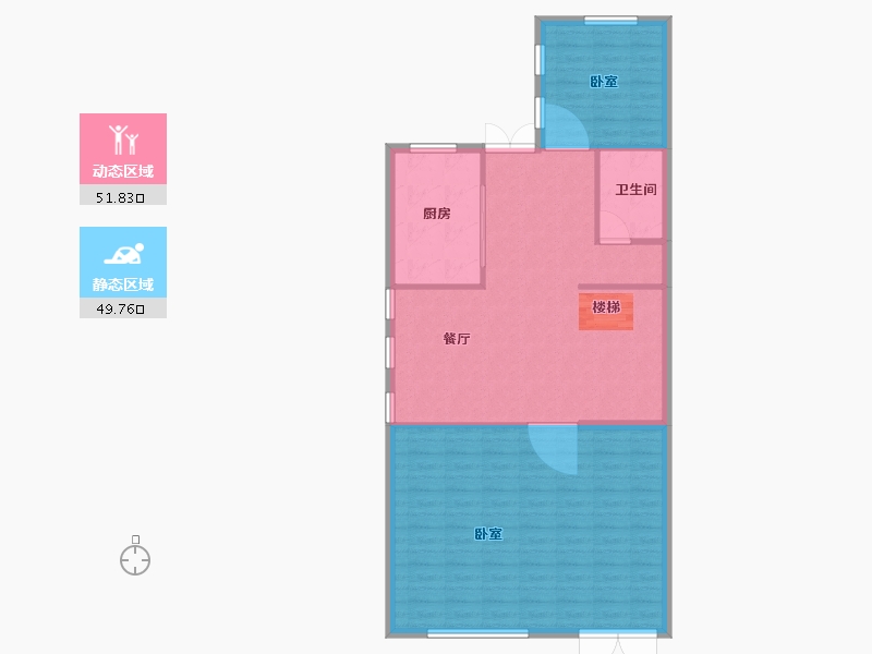 湖北省-武汉市-欣佳花园二期-94.69-户型库-动静分区