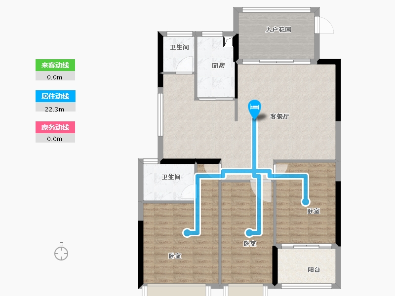 广东省-汕头市-和平金丰广场-113.84-户型库-动静线