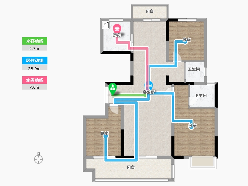 河南省-商丘市-万宝首府-102.00-户型库-动静线