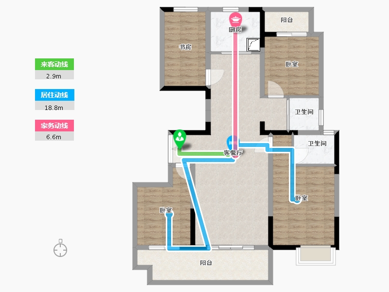 河南省-商丘市-万宝首府-112.17-户型库-动静线