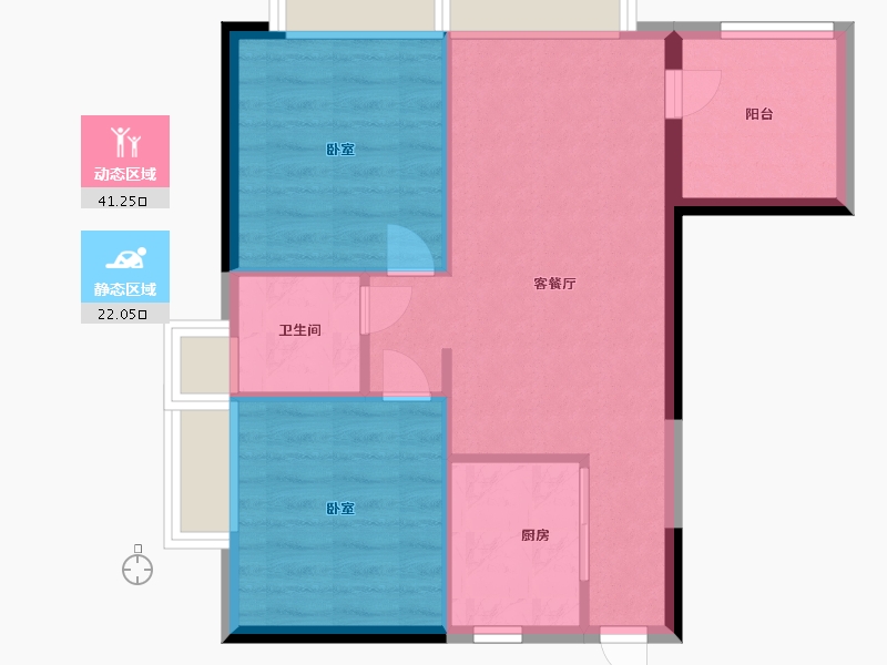 广东省-广州市-金龙城-57.00-户型库-动静分区