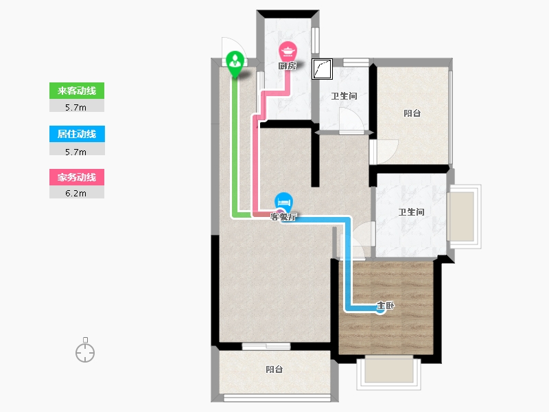 广东省-惠州市-中达聚龙庭-64.19-户型库-动静线