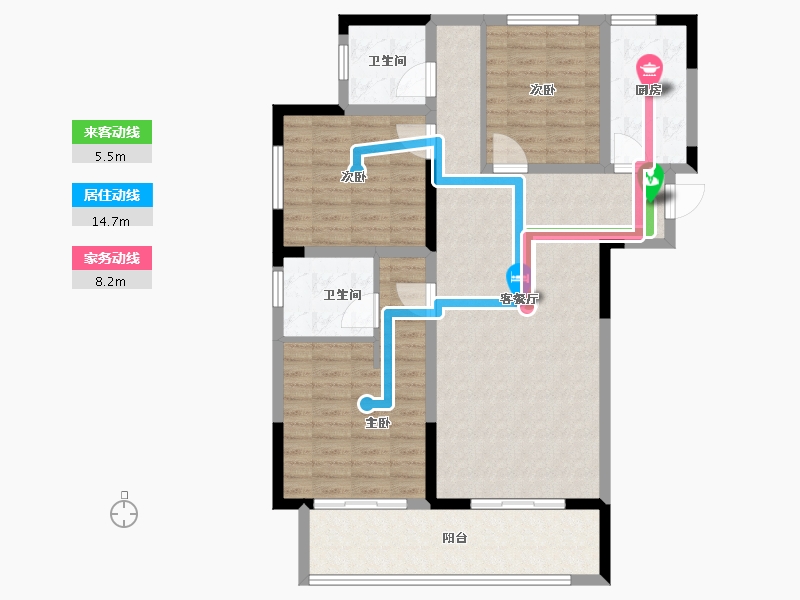 河南省-开封市-亚新大梁府-106.00-户型库-动静线