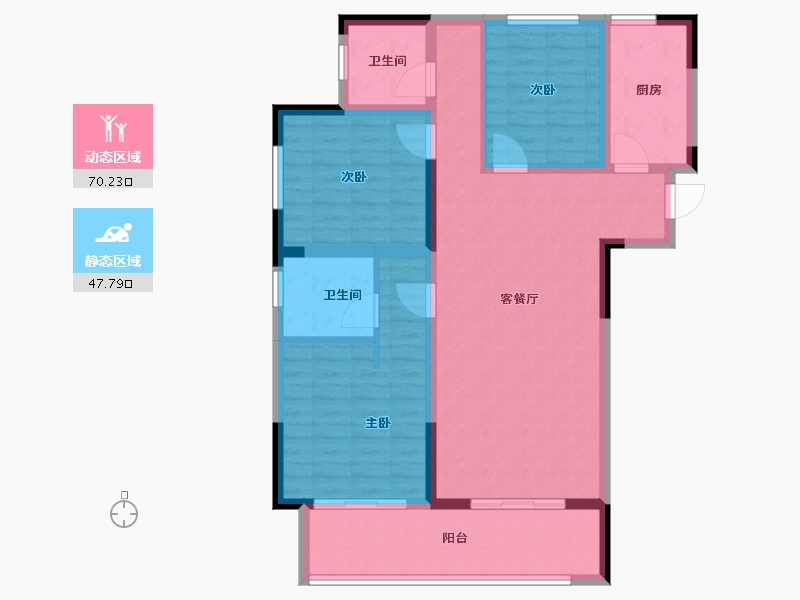 河南省-开封市-亚新大梁府-106.00-户型库-动静分区