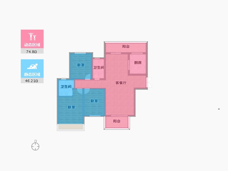 河南省-周口市-周口建业春天里-108.00-户型库-动静分区