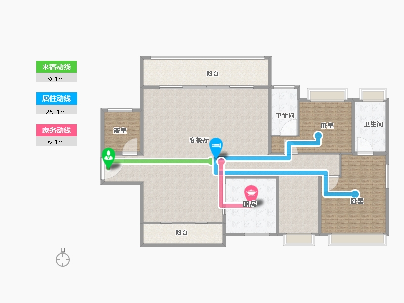 广东省-湛江市-湛江招商国际邮轮城-278.00-户型库-动静线