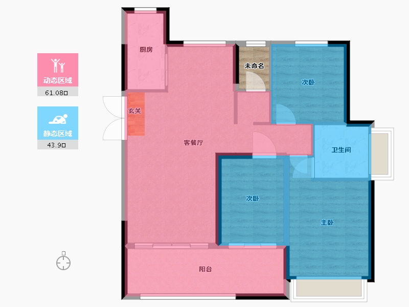 安徽省-蚌埠市-柏庄香府-98.01-户型库-动静分区