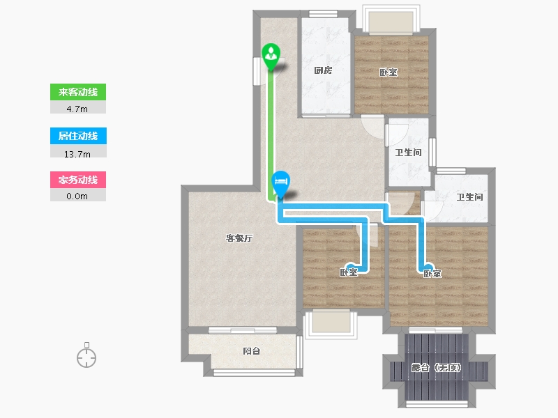 安徽省-六安市-恒大首府-94.26-户型库-动静线