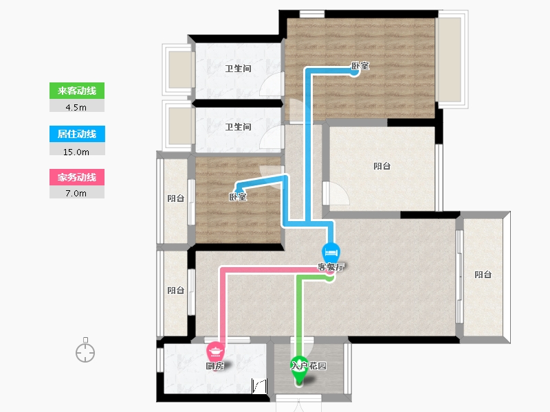 广东省-惠州市-方直君御-98.58-户型库-动静线