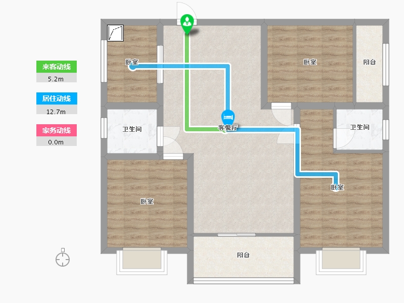 湖南省-株洲市-森林公馆-93.26-户型库-动静线