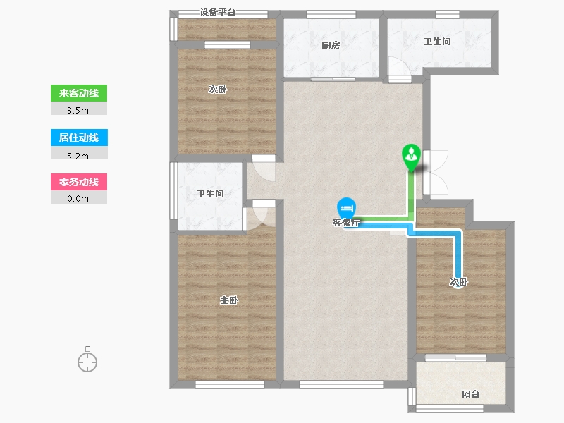 山东省-潍坊市-东方天韵韵和园-99.20-户型库-动静线