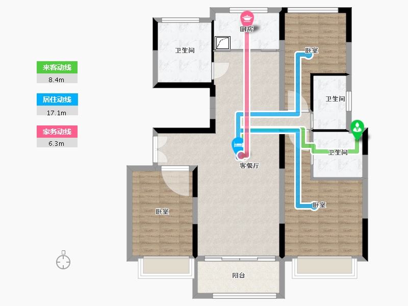 河南省-商丘市-京都九如府-113.00-户型库-动静线