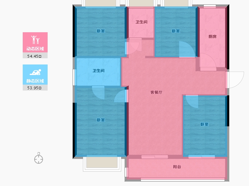 湖北省-武汉市-光谷未来城-98.01-户型库-动静分区