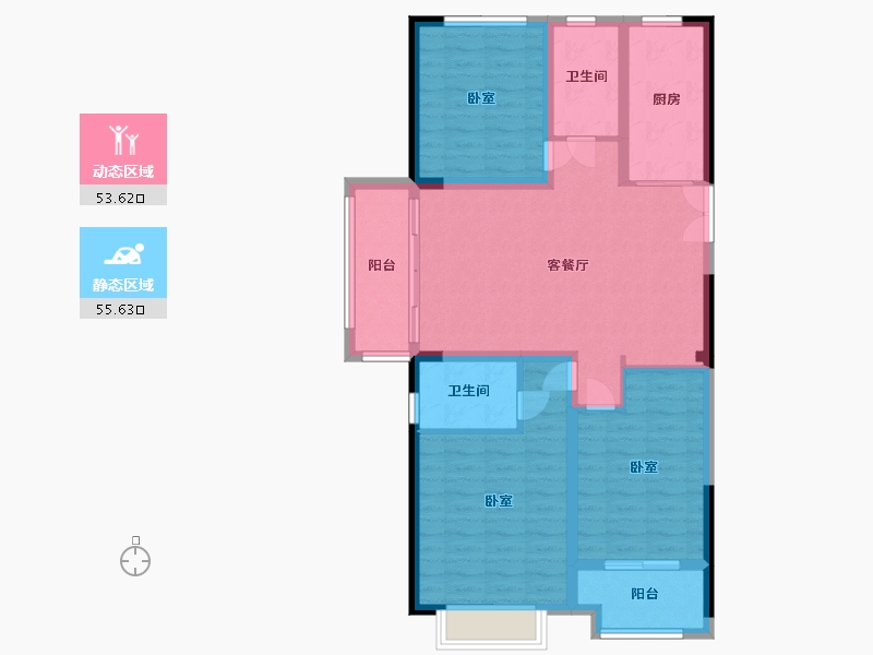 河南省-商丘市-京都九如府-98.00-户型库-动静分区