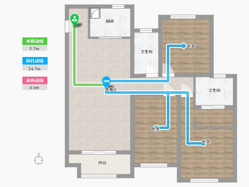 河南省-商丘市-中梁荣华城-92.36-户型库-动静线