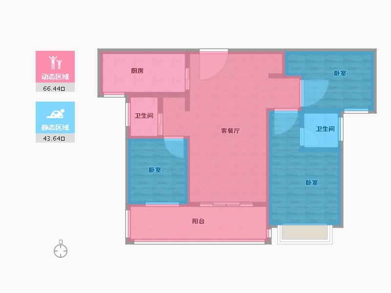 河南省-许昌市-御湖豪庭-98.00-户型库-动静分区