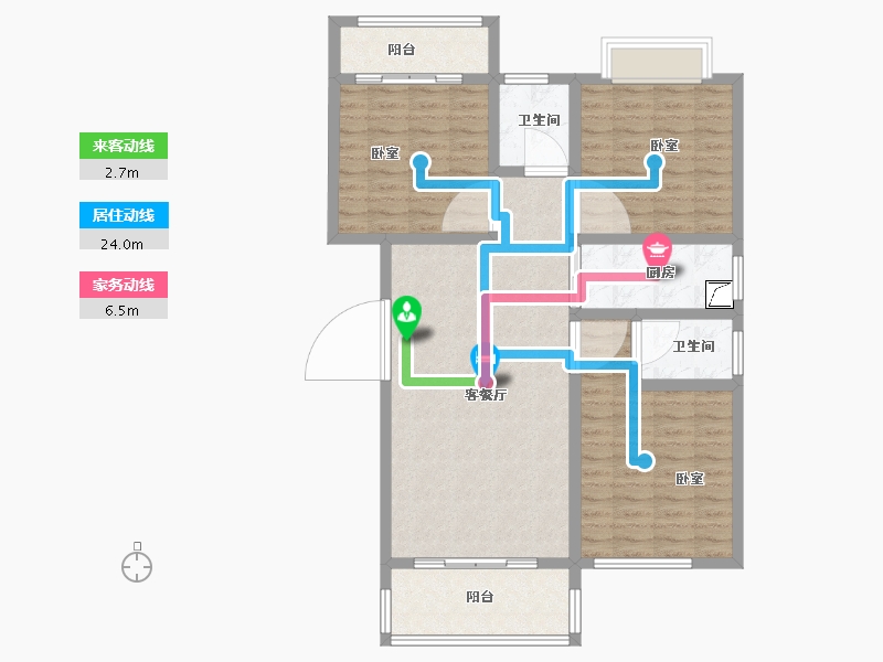 河南省-许昌市-御湖豪庭-100.00-户型库-动静线