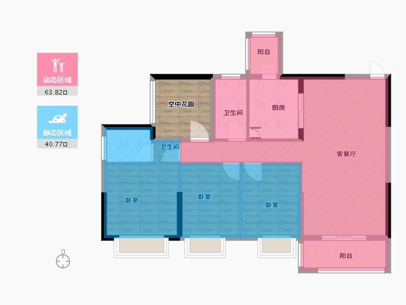 广东省-佛山市-乐从钜隆风度广场-102.00-户型库-动静分区