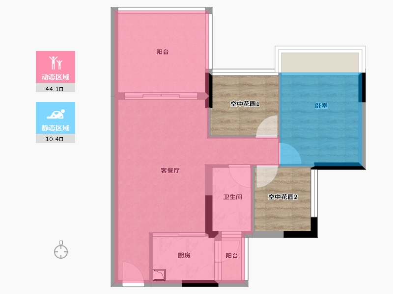 广东省-江门市-新熙花园-59.00-户型库-动静分区