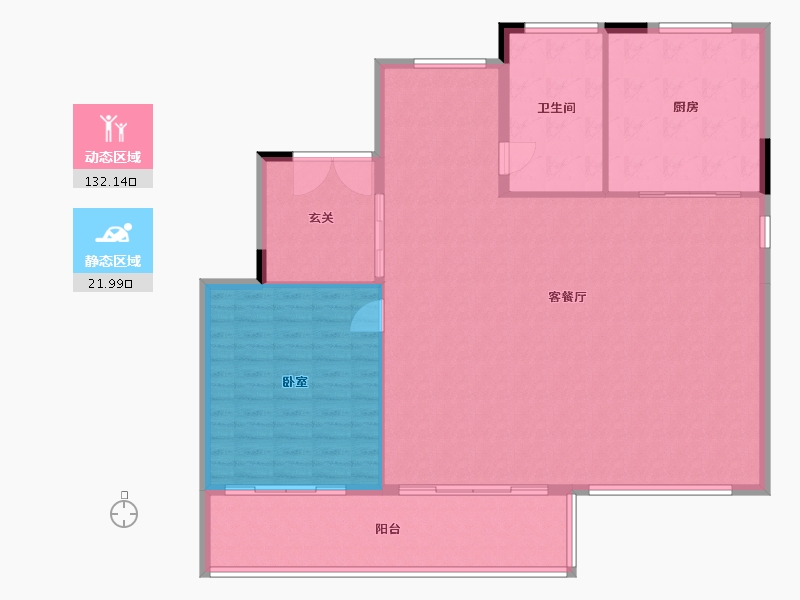 浙江省-温州市-华鸿大发瑞祥壹号-145.10-户型库-动静分区