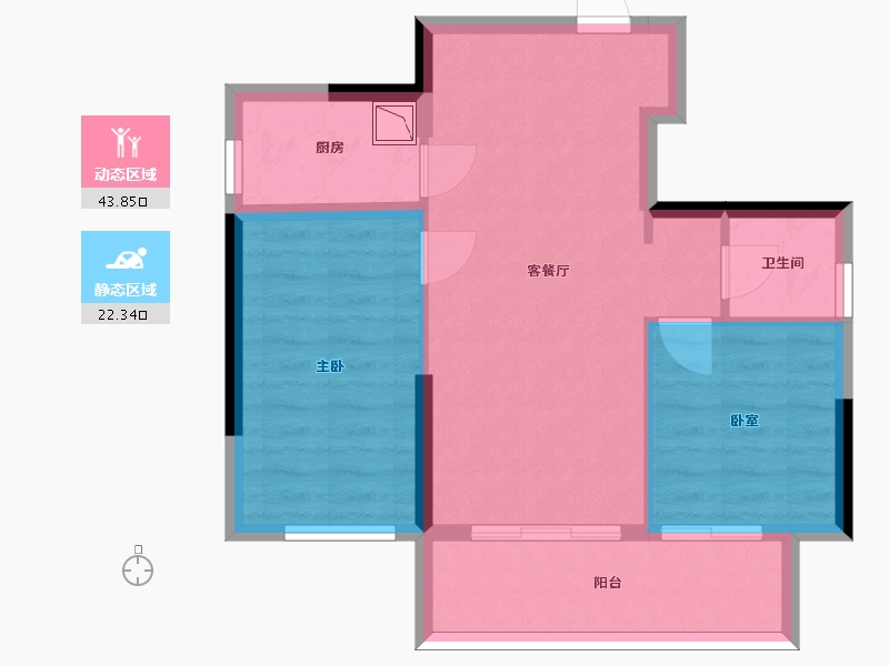 广东省-惠州市-家路壹号-58.99-户型库-动静分区