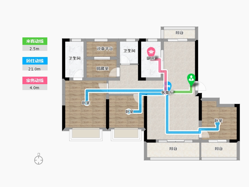 浙江省-绍兴市-公元2020-100.78-户型库-动静线