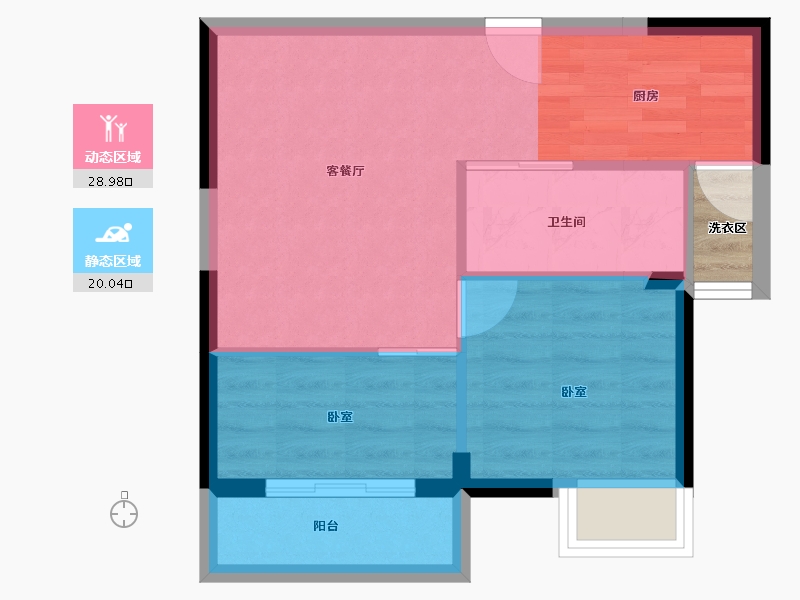 广东省-湛江市-徐闻凤凰谷-45.55-户型库-动静分区