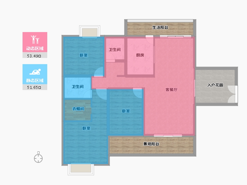 广东省-湛江市-徐闻凤凰谷-121.73-户型库-动静分区