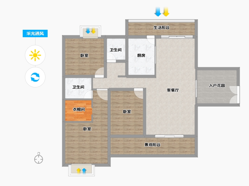 广东省-湛江市-徐闻凤凰谷-121.73-户型库-采光通风