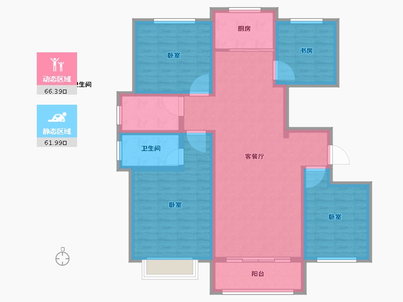 河南省-开封市-亿中永圣城-115.00-户型库-动静分区