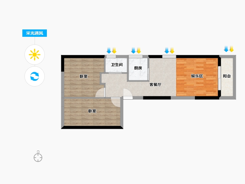 广东省-湛江市-徐闻凤凰谷-54.24-户型库-采光通风