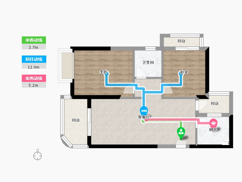 福建省-厦门市-招商卡达凯斯-62.01-户型库-动静线