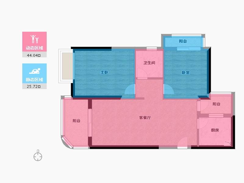 福建省-厦门市-招商卡达凯斯-62.01-户型库-动静分区