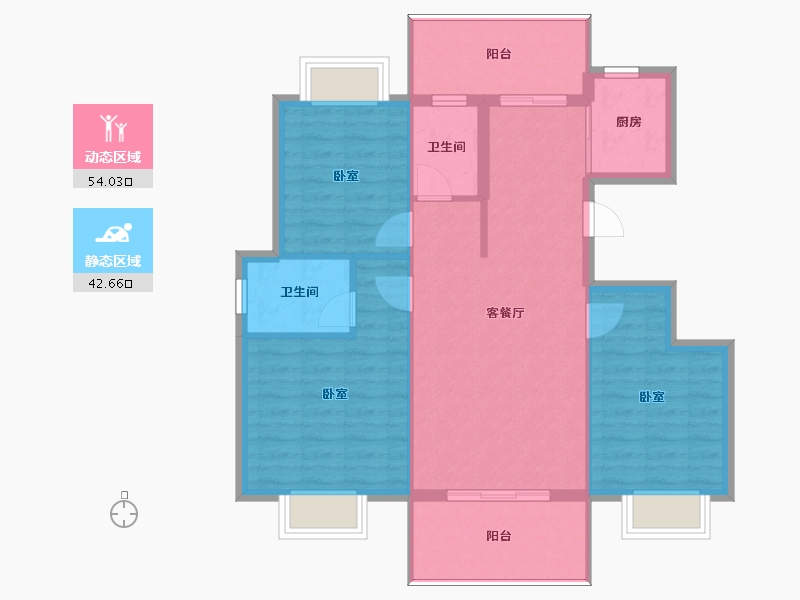 河南省-信阳市-息县美好生活家园-88.00-户型库-动静分区