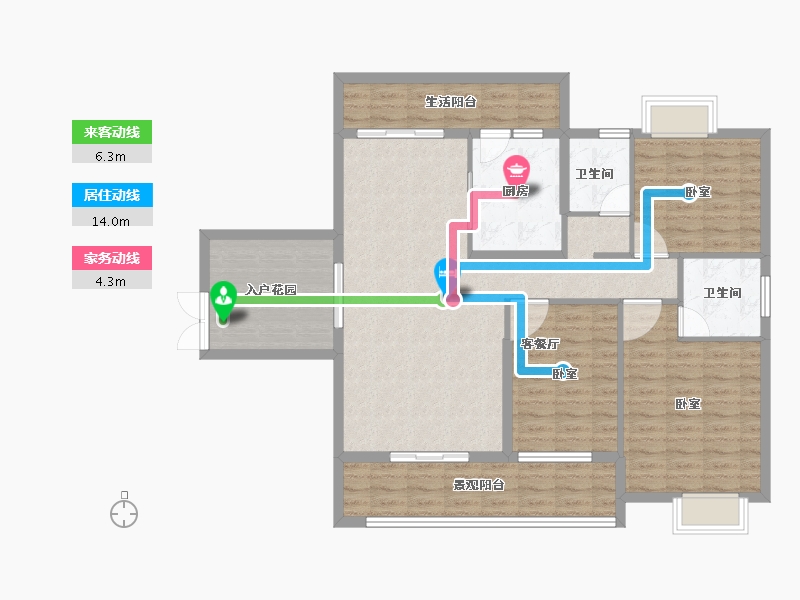 广东省-湛江市-徐闻凤凰谷-118.39-户型库-动静线