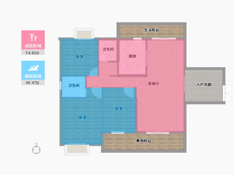 广东省-湛江市-徐闻凤凰谷-121.23-户型库-动静分区