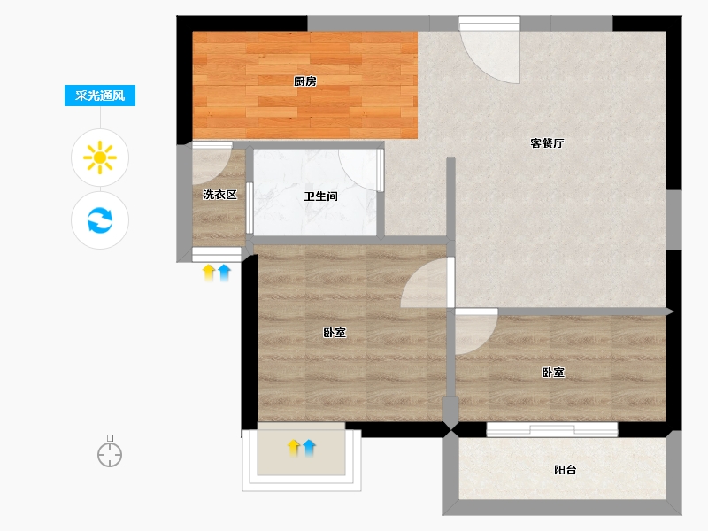 广东省-湛江市-徐闻凤凰谷-45.49-户型库-采光通风