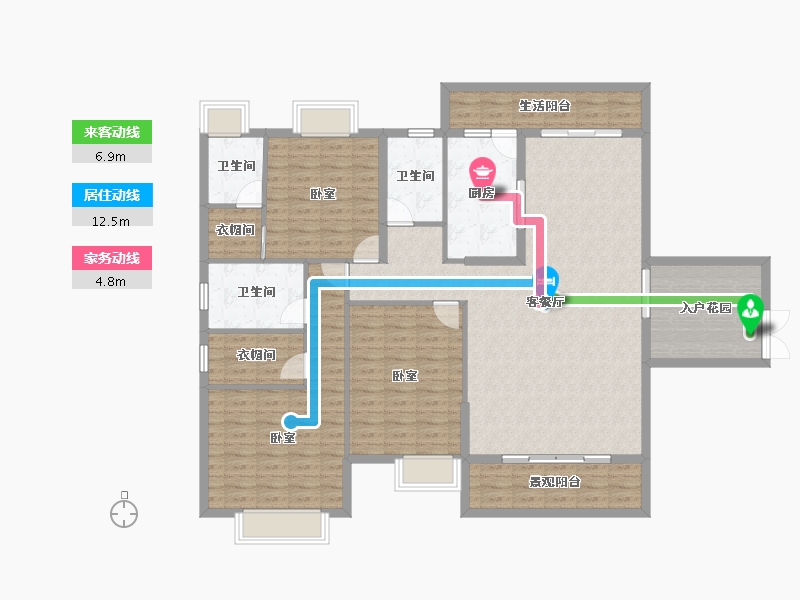 广东省-湛江市-徐闻凤凰谷-152.61-户型库-动静线