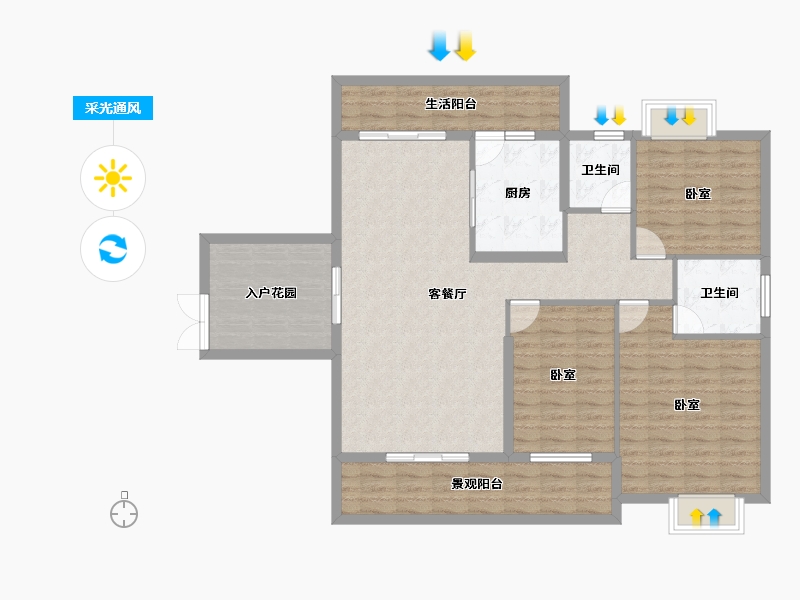 广东省-湛江市-徐闻凤凰谷-120.94-户型库-采光通风