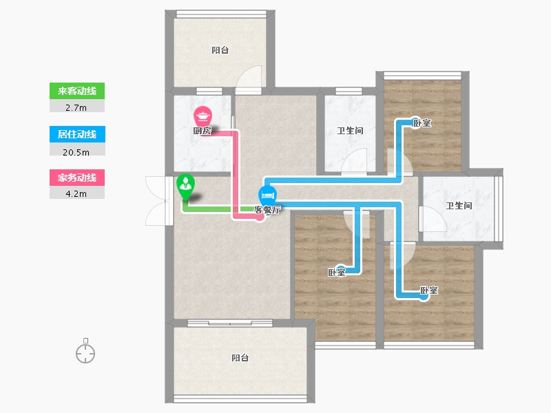 广东省-惠州市-力标添龙湾-78.74-户型库-动静线